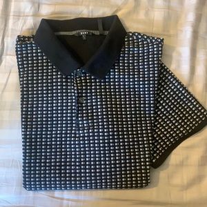 DKNY men’s black polo